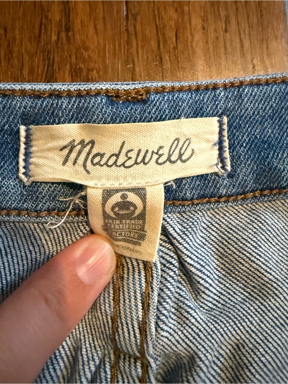 Madewell Women’s Curvy Stovepipe Jeans Size 26 Medium Wash NA888 - Picture 6 of 14